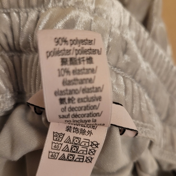 Victoria's Secret crushed velvet joggers, pants,‎ S - Picture 9 of 13